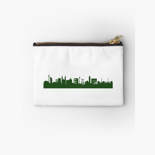 Item preview, RUHRPOTT skyline in forest green designed and sold by 44spaces.