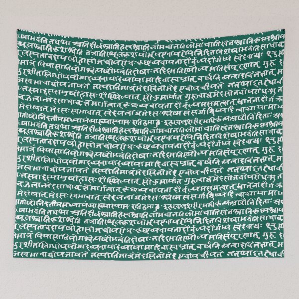 Artikelvorschau, Sanskrit // Jewel Green entworfen und verkauft von TLTextiles.