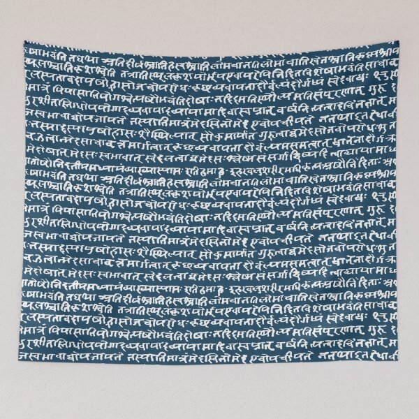 Artikelvorschau, Sanskrit // Blue Stone entworfen und verkauft von TLTextiles.