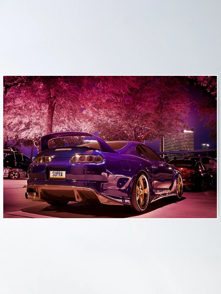 Supra A80 MK4 Poster for Sale by CoolCarVideos