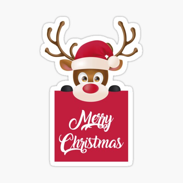 Merry Christmas Sticker