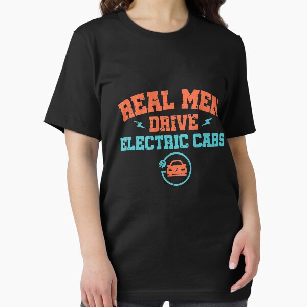 Item preview, Real Men Drive Electric Cars designed and sold by jaygo.