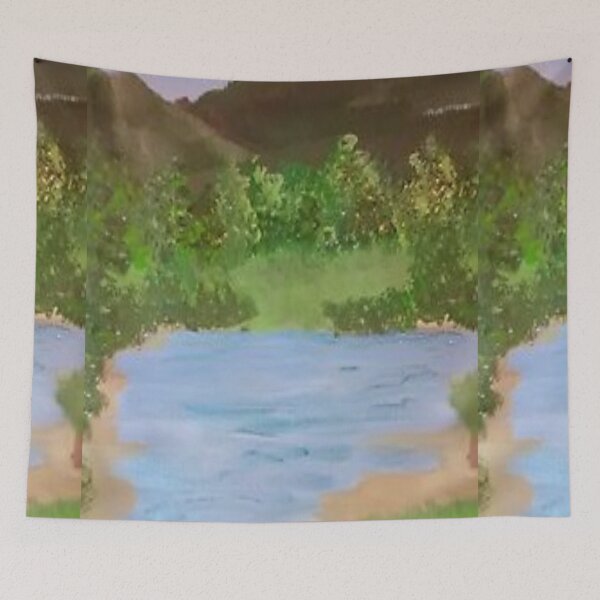 Item preview, End of the river designed and sold by BellsPainting.