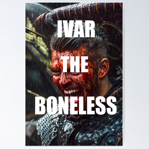 Ivar the Boneless Poster by Garik Asatryan