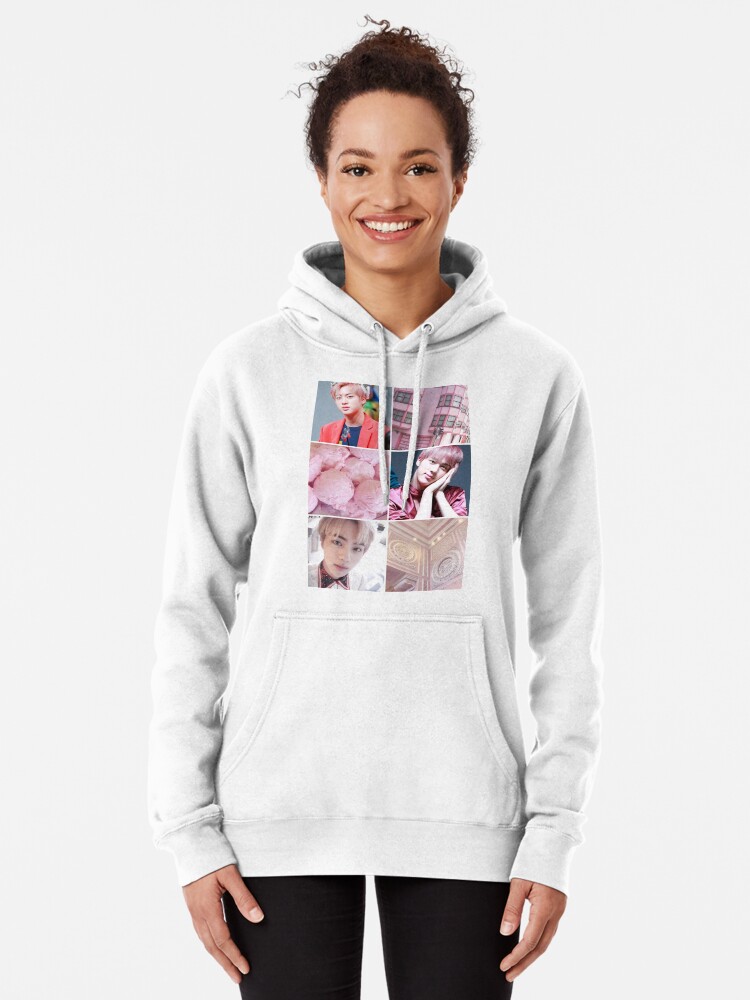 Jin pink outlet hoodie