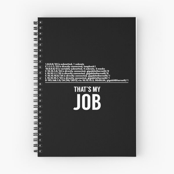 Item preview, Routing Table That's My Job White Great Gift Idea For Network Admins designed and sold by SphereZones.