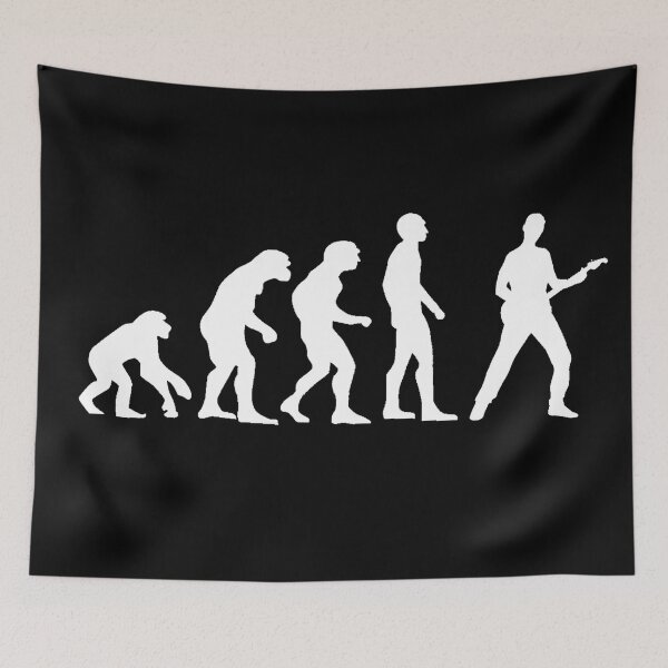 Item preview, Evolution Of Guitarist   designed and sold by JKWArtwork.