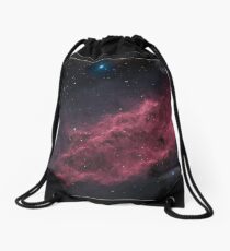NGC 1499 The California Nebula HAOIIRGB Drawstring Bag