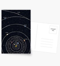 Solar System Postcards