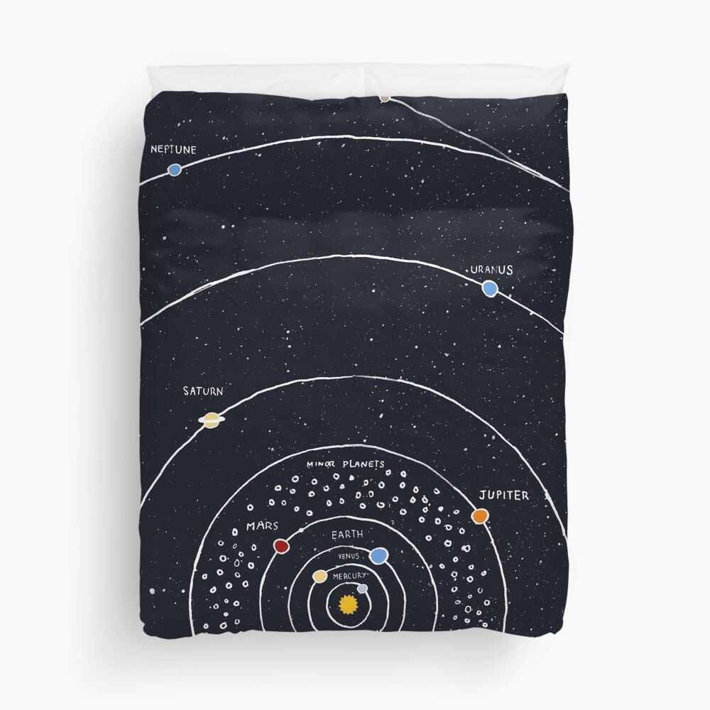 Solar System Duvet Cover