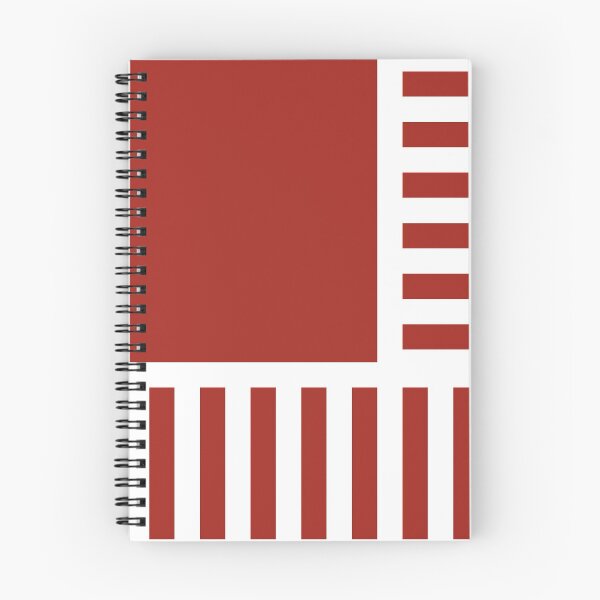 Item preview, Block + Lines in Red designed and sold by Frankie Diller Reese.