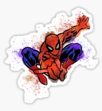 spider splat Sticker