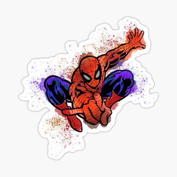spider splat Sticker