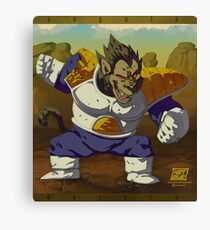 Ozaru Vegeta Canvas Print