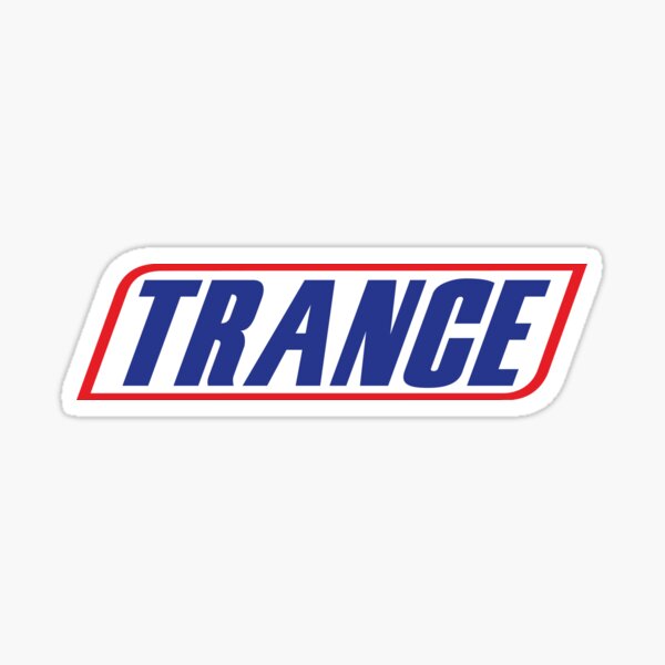 Trance Stickers Redbubble