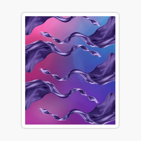 Beautiful Pastel Pattern Sticker