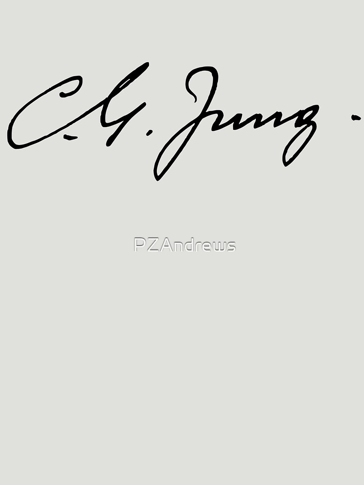 "Signature of Carl Jung" Tshirt for Sale by PZAndrews Redbubble