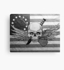 Betsy Ross Recon Jack B&W Canvas Print