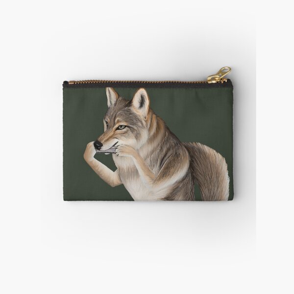 Item preview, Coyote playing the harmonica  designed and sold by Mehu.