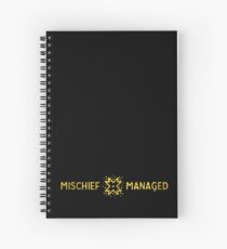 Mischief Managed Spiral Notebook