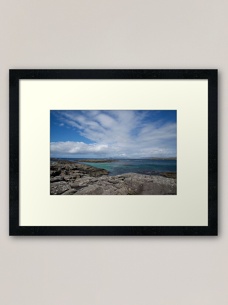 Alternate view of Portuairk Acharacle Framed Art Print
