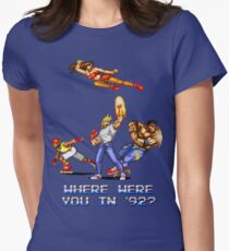 Rage in 1992 Tailliertes T-Shirt für Frauen