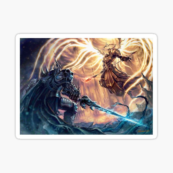 Wrathful Warriors Sticker