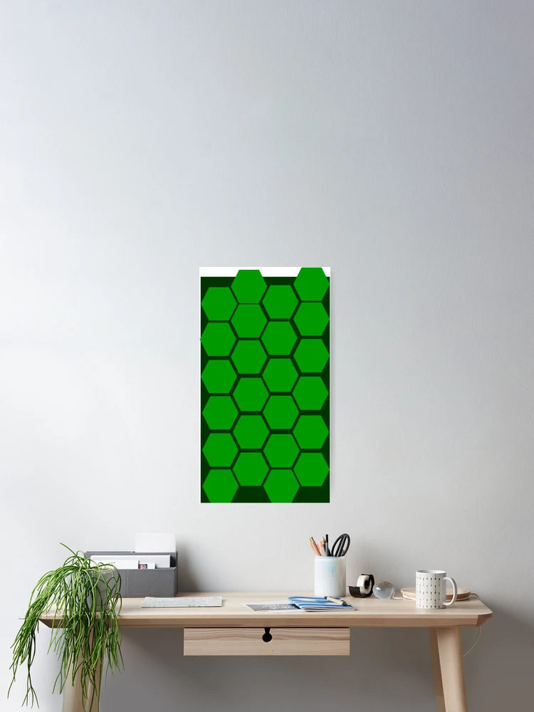 Thumbnail 2 of 3, Poster, Turtle Shell Pattern designed and sold by 3Talents.