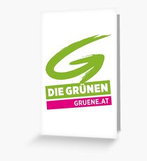 The Greens Austria Greeting Card