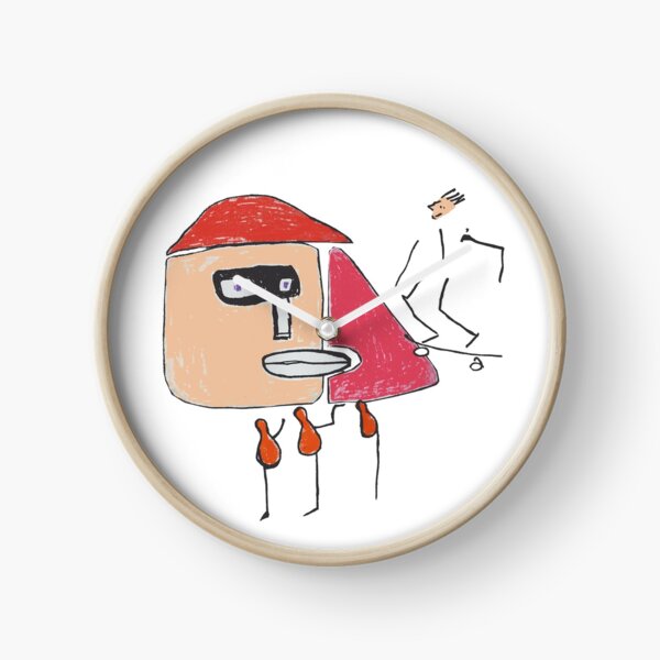 A gangster, a skater and three one-legged Clock