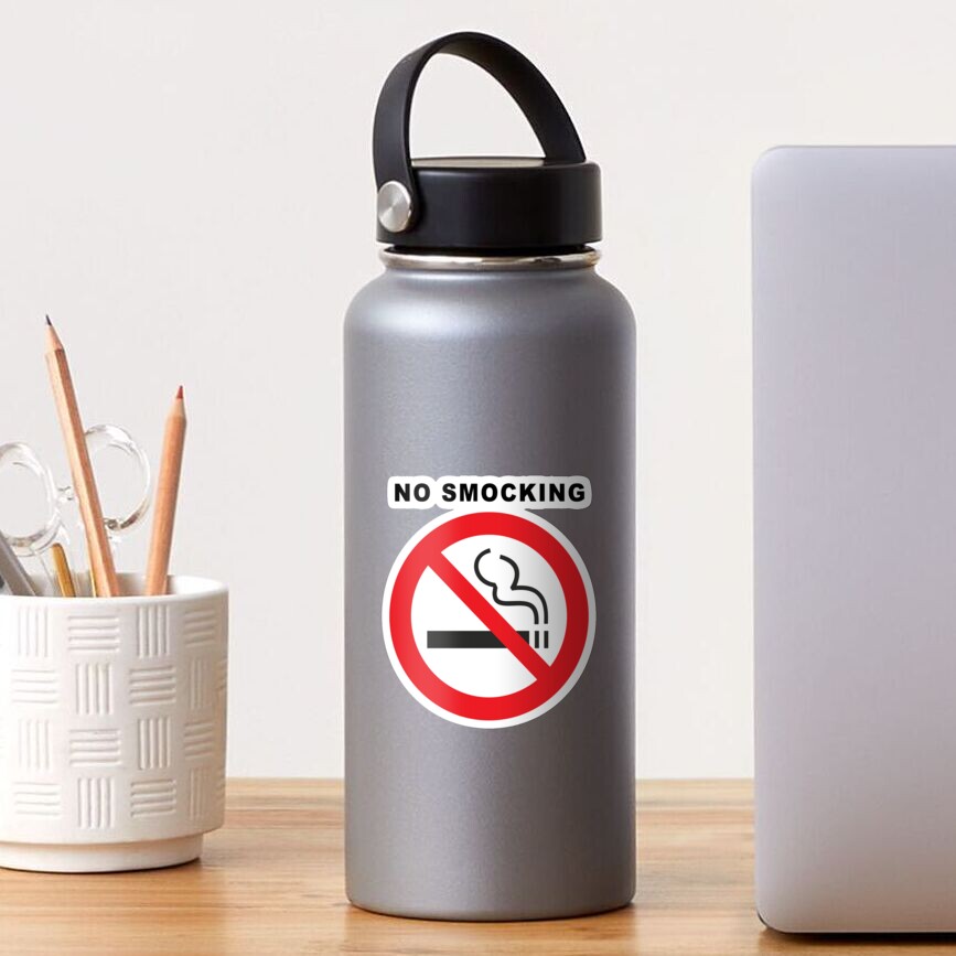 No Smocking - Trump humor Sticker