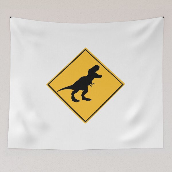 Item preview, Beware of dinosaur signs designed and sold by cemmi.