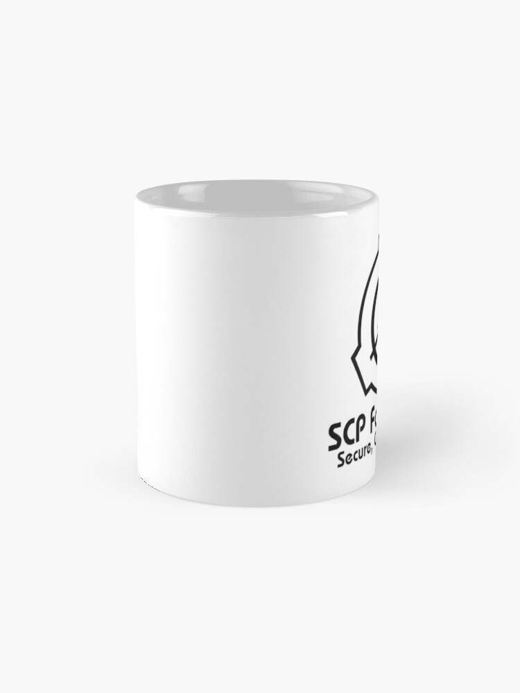 SCP Logo and Text Mug – The SCP Store