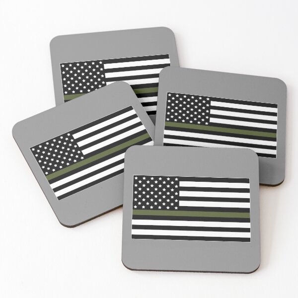 Item preview, Green Lives Matter (Military Flag) designed and sold by CM-PD.