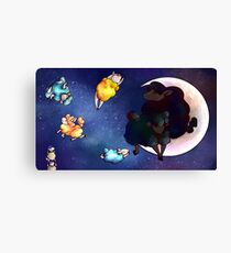 Lunar Sheep Canvas Print