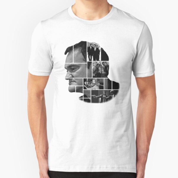 Quentin Tarantino collage Camiseta ajustada