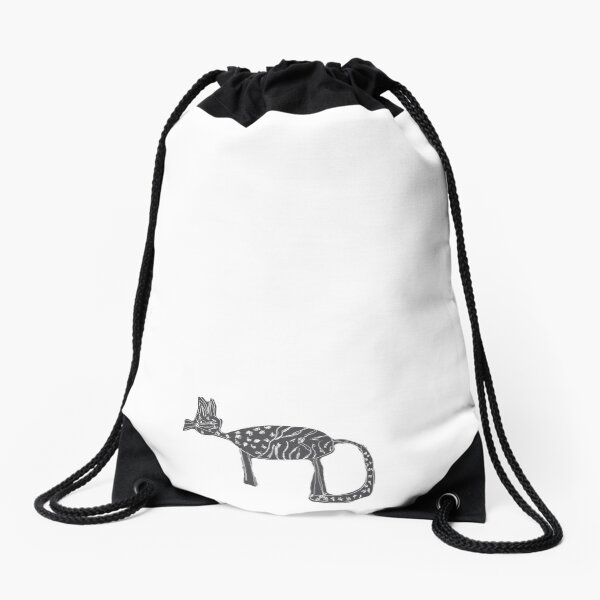 Cats love Drawstring Bag