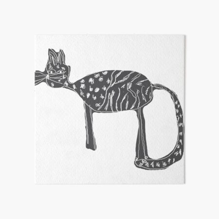 Cats love Art Board Print