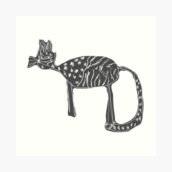 Cats love Art Print