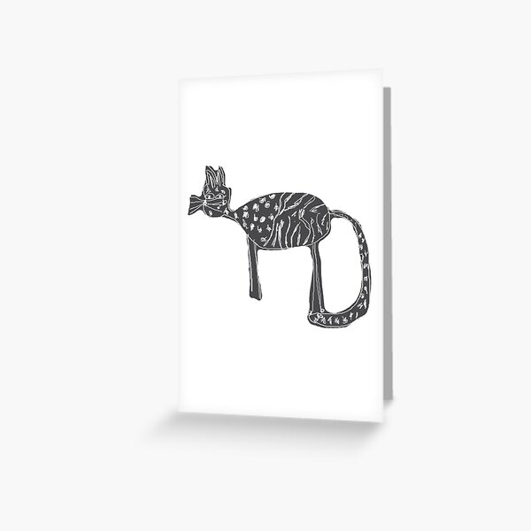 Cats love Greeting Card