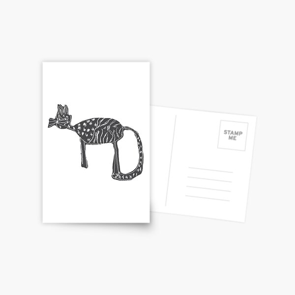 Cats love Postcard