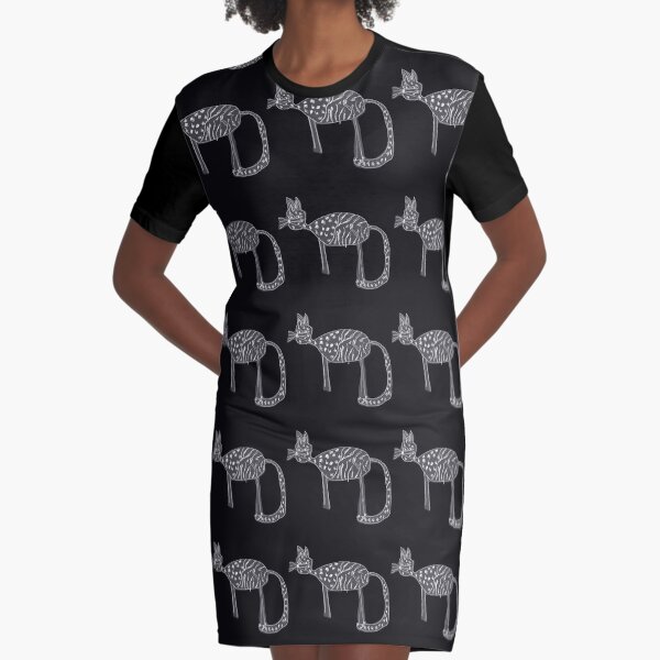 Cats love Graphic T-Shirt Dress