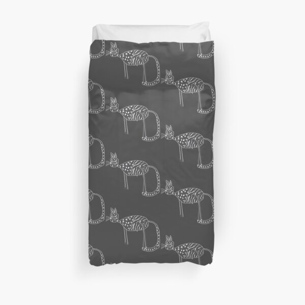 Cats love Duvet Cover