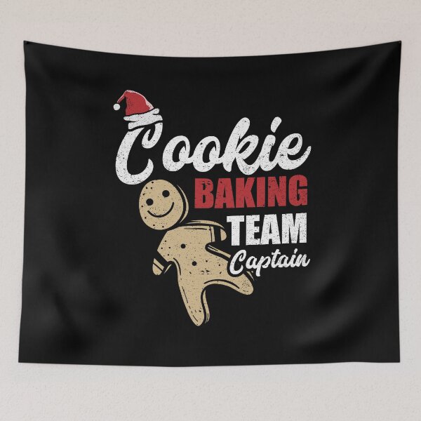 Item preview, Cookie Baking Team Captain Christmas Food Sweet Cook designed and sold by Kieran Abbott.