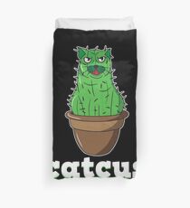 Catcus Cactus Katze Bettbezug