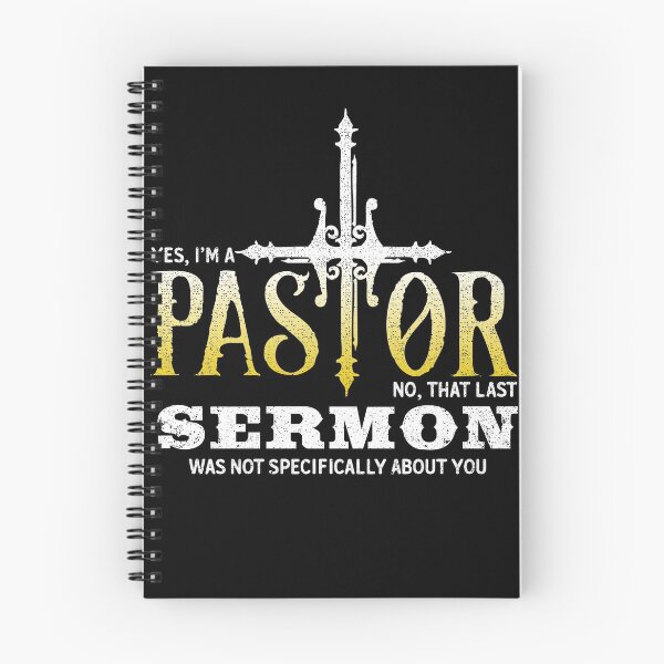 Item preview, I'm A Pastor Last Sermon Christian Church Humor Joke designed and sold by Pricity Designs.