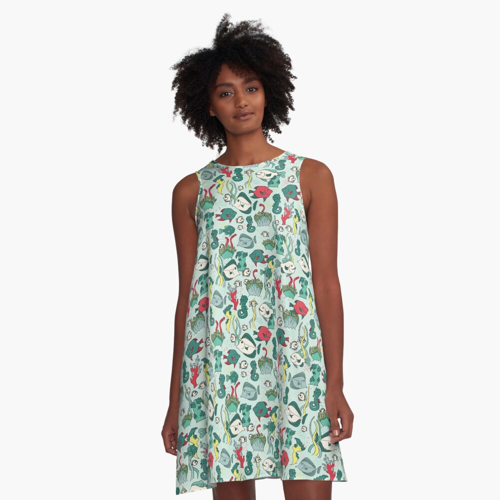 Item preview, A-Line Dress designed and sold by tinytenacious.