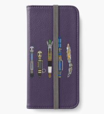 Sonic Screwdriver Lineup iPhone Wallet/Case/Skin