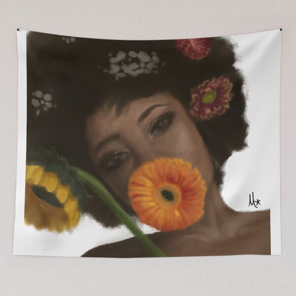 Item preview, SUNFLOWER WOMAN designed and sold by Meverywhere.