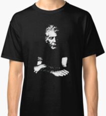 Camiseta clásica ANTHONY BOURDAIN - Camiseta - Blanco sobre Negro